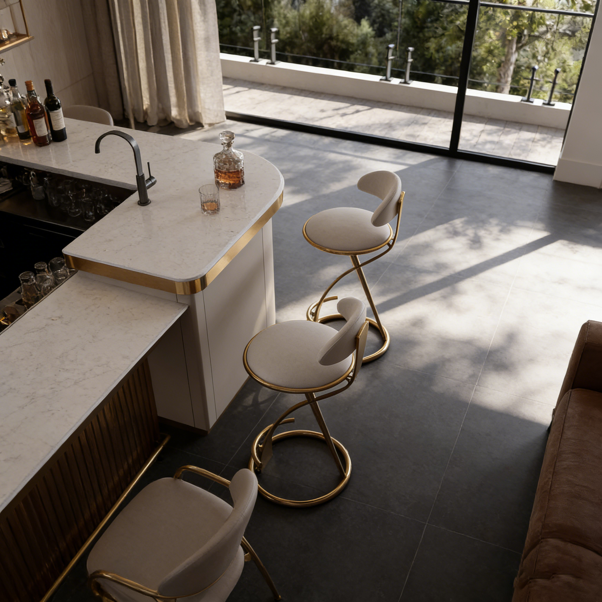 Luxury HomeyFad Bar Stool