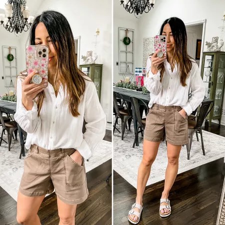 HOT SALE - WOMEN'S STRETCH TWILL SHORTS