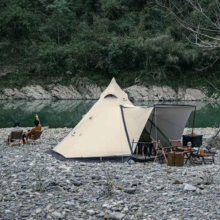 新作】 Naturehike Village13 Plusワンタッチテント Ti black 前 新作】 Naturehike Village13 Plusワンタッチテント Ti black 前