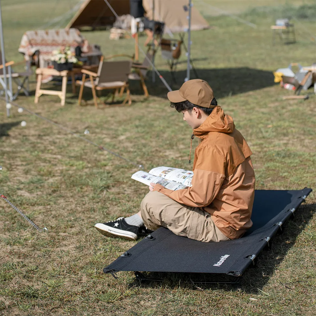 【色: カーキー色】Naturehike アウトドア ベッド 超軽量 組立簡単