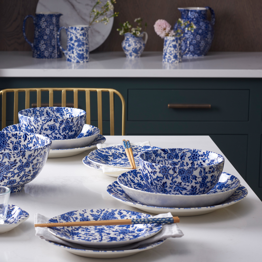 Burleigh Calico Cat Collection トリオ Blue Calico Cat 17.5cm Plate – Burleigh Pottery