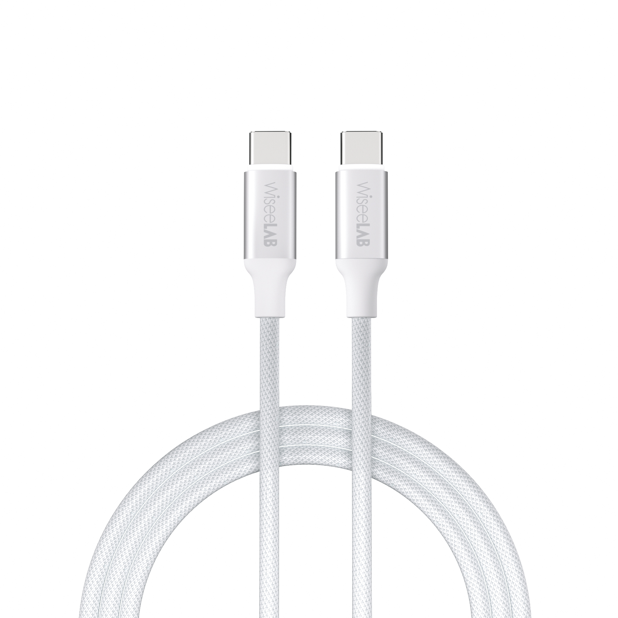 USB-C to USB-c ケーブル 1M 2本 ホワイト ケーブル USB-C to USB-c ケーブル 1M 2本 ホワイト ケーブル
