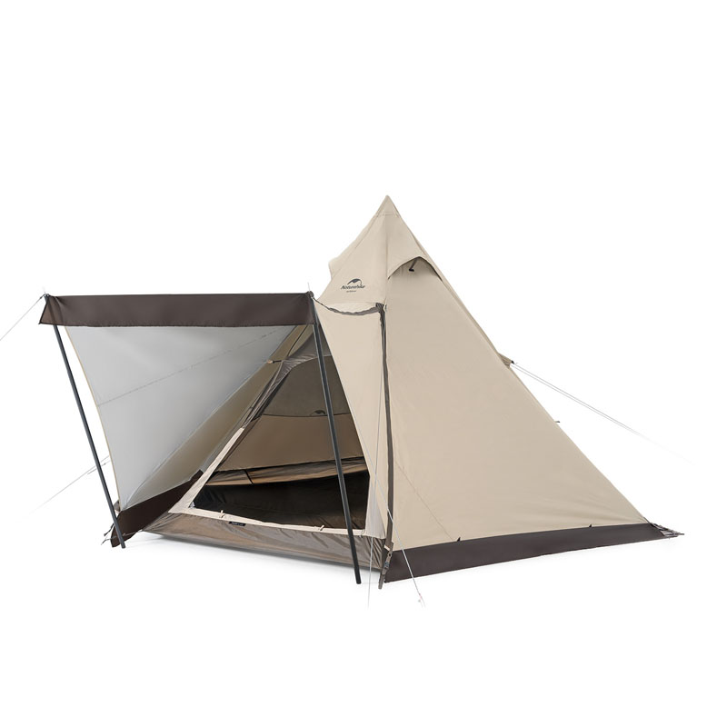 Naturehike Campfire六角形 ワンポールテント ４人用 天井高240cm