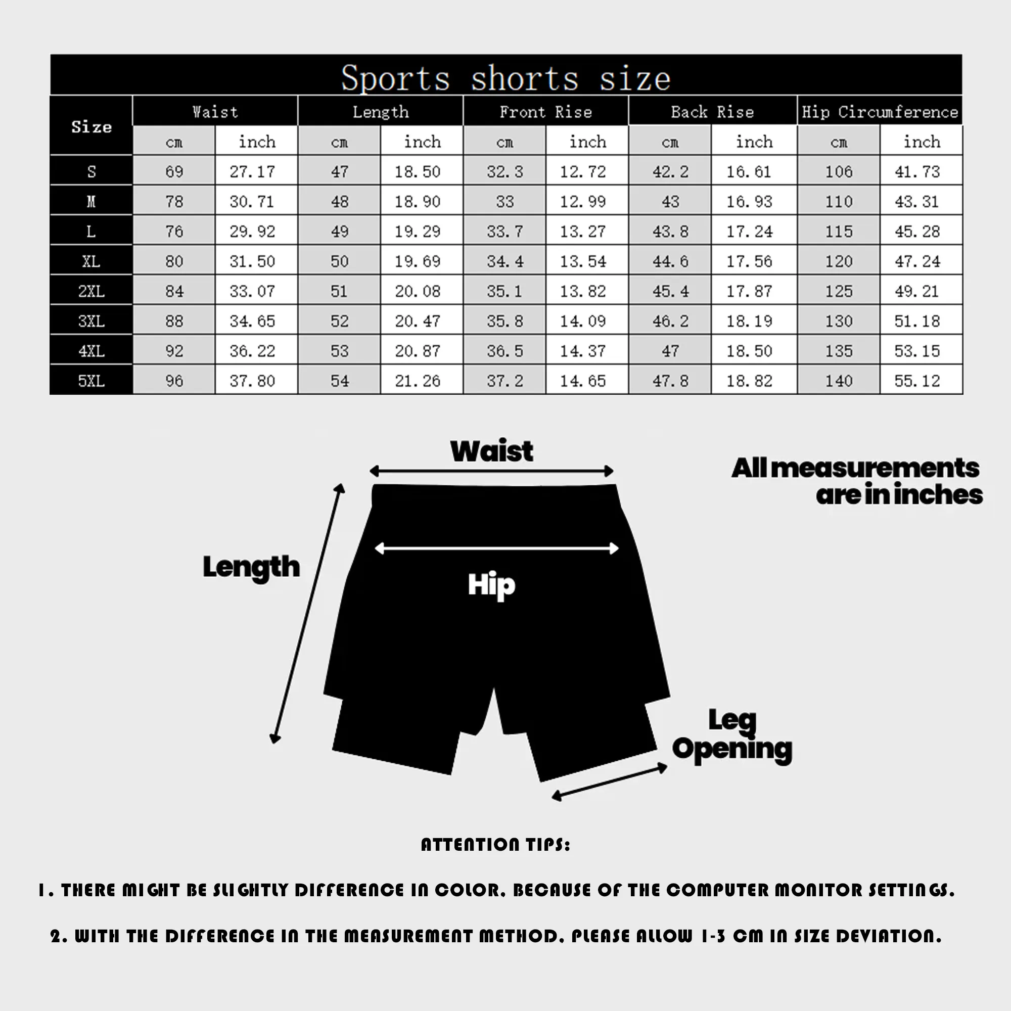 Size Chart 4