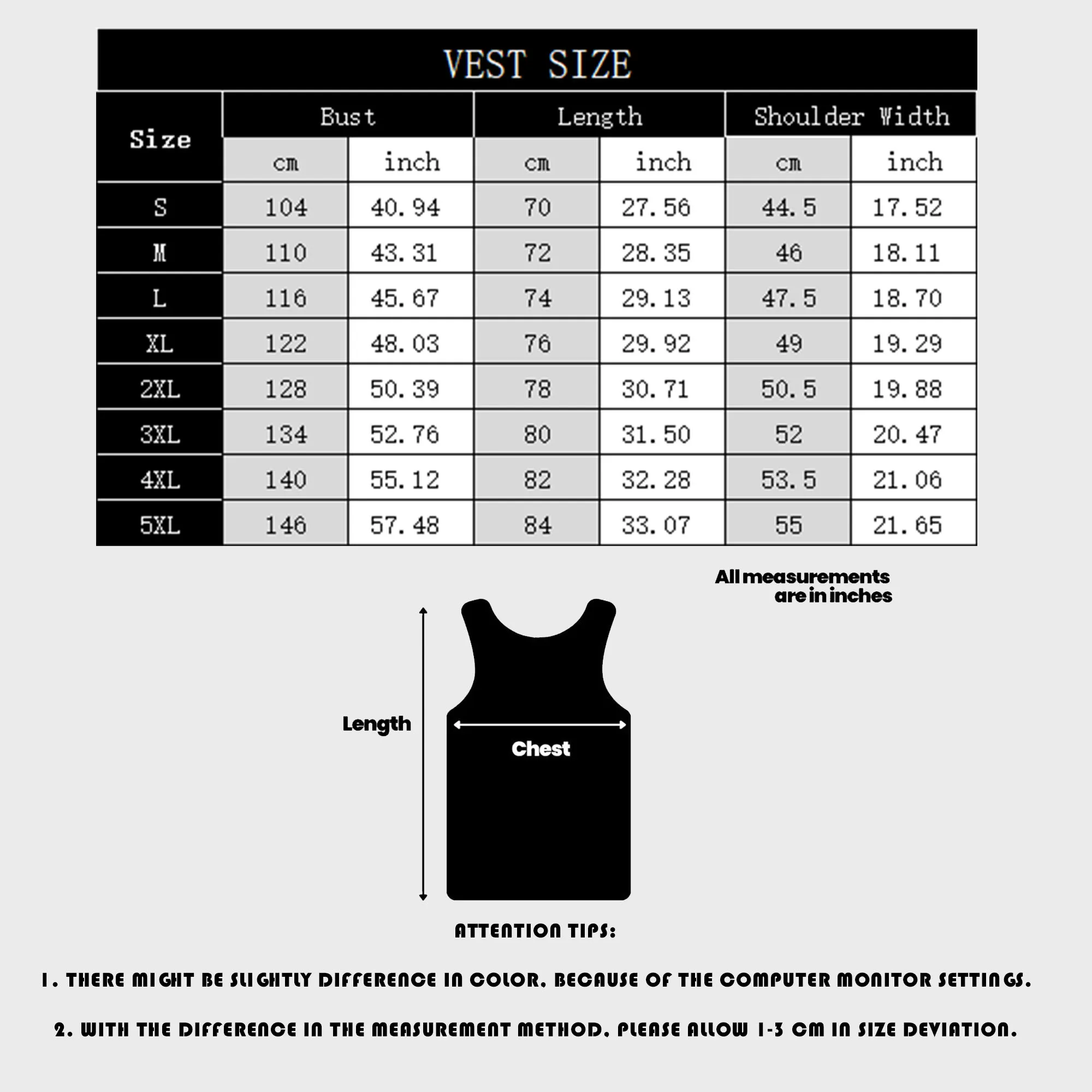 Size Chart 2