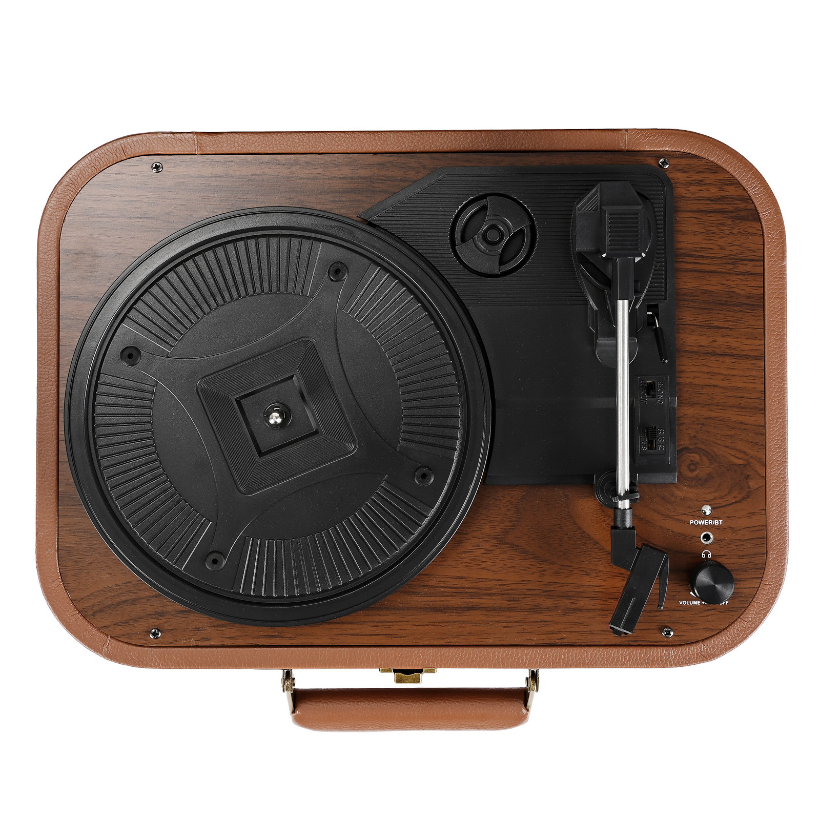 Suitcase Portable Turntable with Bluetooth Wireless UD003 Retrolife