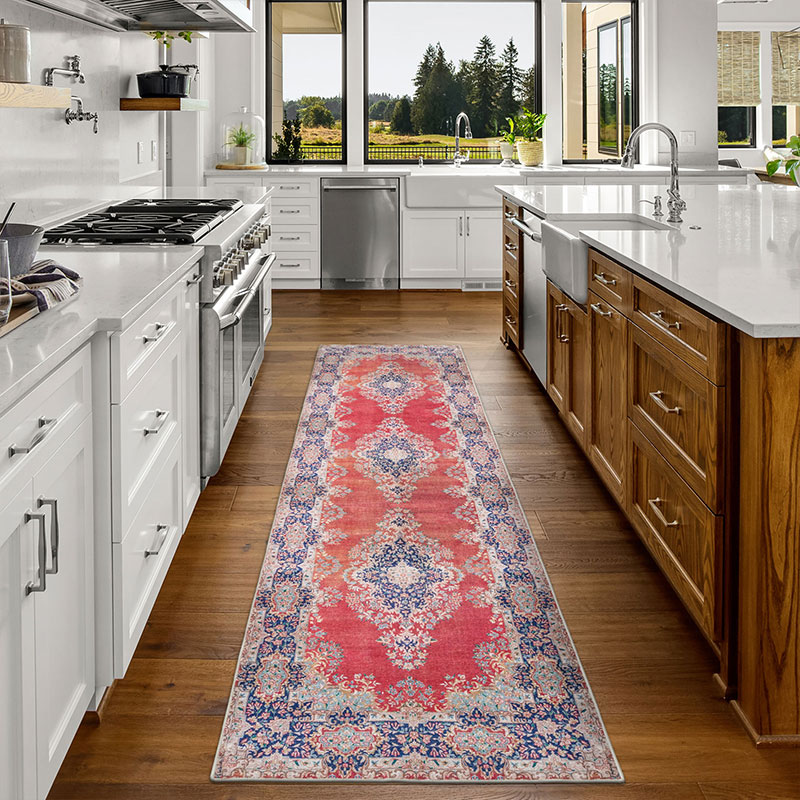 Machine Washable Rugs (@ruggable) • Instagram photos and videos  Small  kitchen decor, Small country kitchens, Galley style kitchen