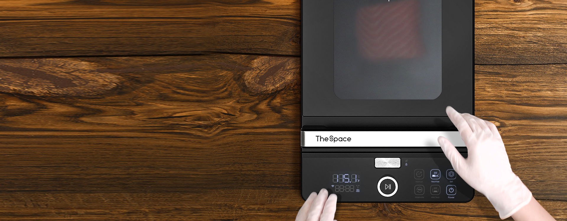 Sous vide cooker: The Space Neovide sous vide cooker Sous vide cooker: The Space Neovide sous vide cooker
