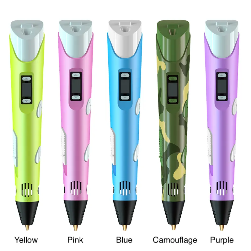 14+ Years Old 3D Pen with PLA Filament - Fast-Setting Ink for Fine Prints 【add url】-Waves