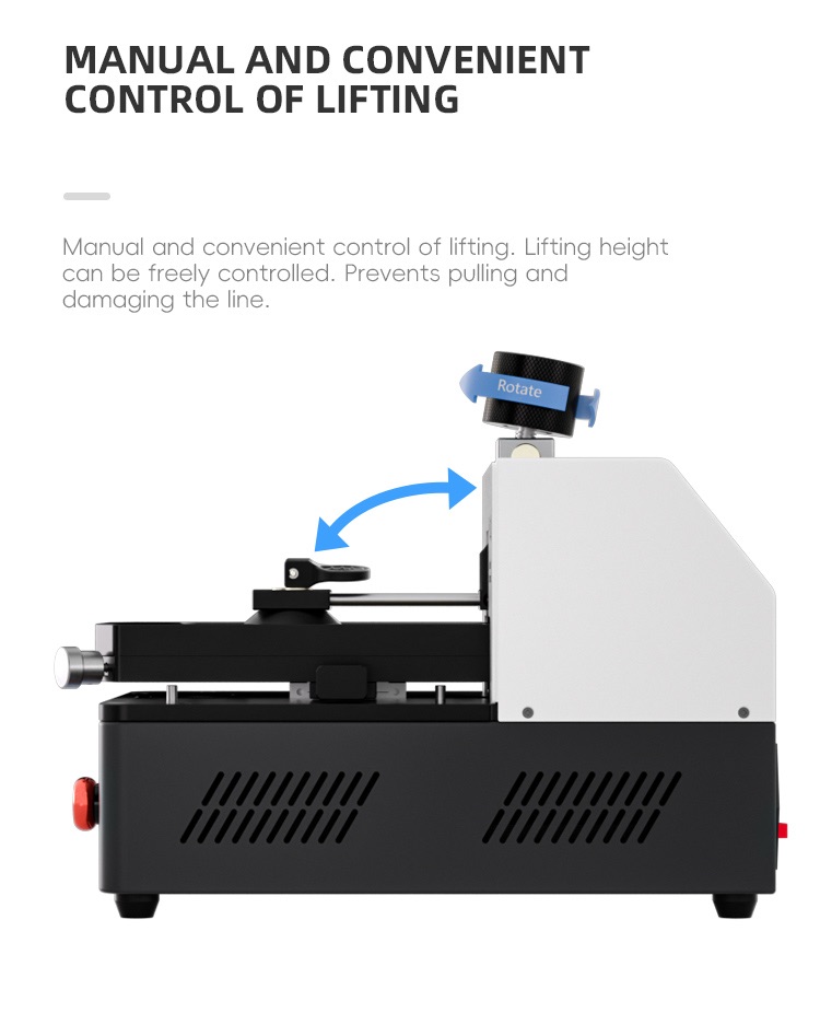 2025 NEW TBK 288H LCD Screen Heating Separating Macine Screen Disassemble Machine for iPhone Repair