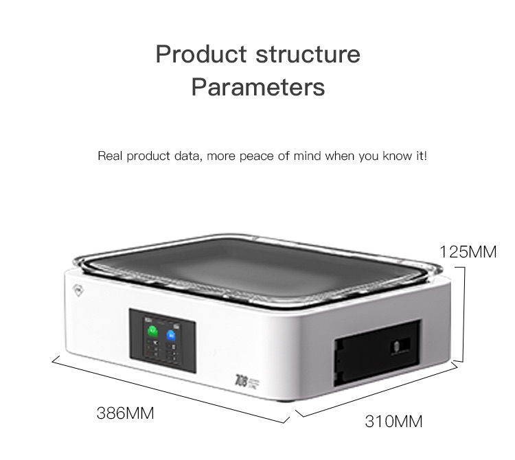   OCA Vacuum Press Apple iPhone iPad MacBook Condition New Motor PLC Pump TBK-708 15inch Airbag Curved Screen Laminating Machine