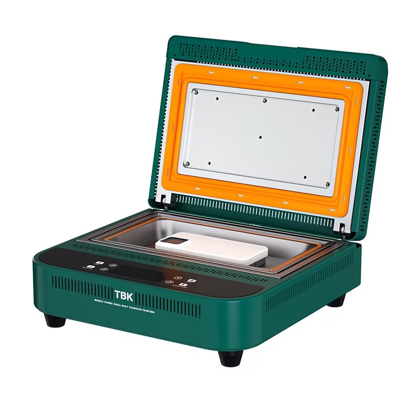 TBK-610 Vacuum Heat Press Machine for Custom Phone Cases | 5-Minute 3D Panoramic Printer for Repair Shops & Sellers