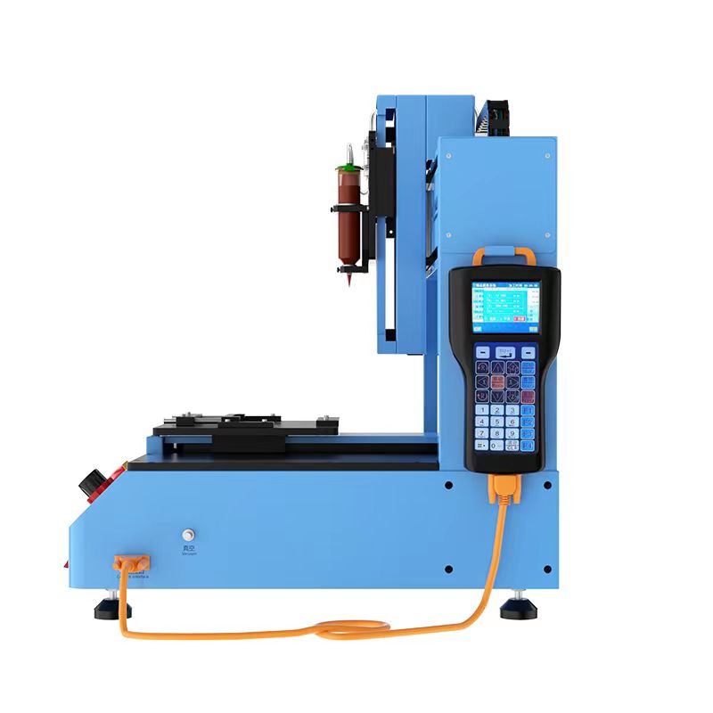 TBK 983B Automatic Dispenser UV Waterproof Glue Dispensing Machine for Mobile Phone LCD Glass Scratch Polishing Repair Use