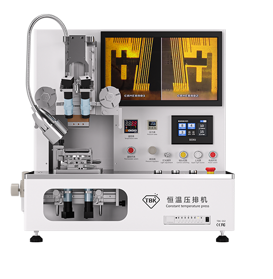 TBK 502 TBK-502 TBK502 Flex Bonding Machine lcd flex cable repair machine with accurate auto focus and good magnification