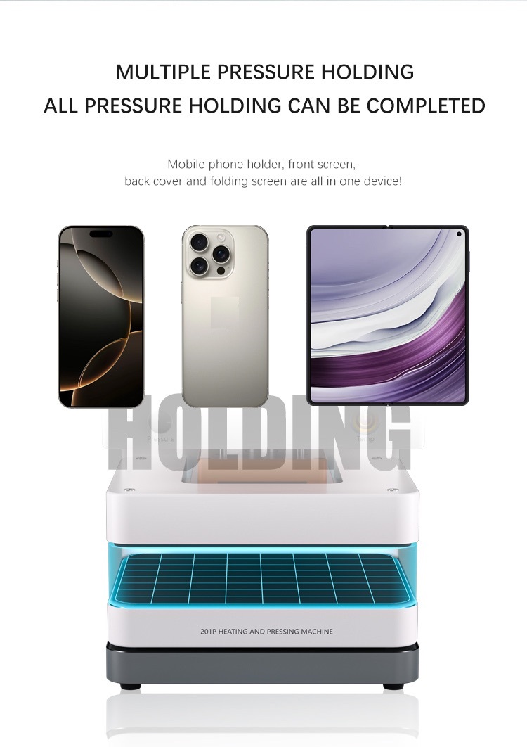 2024 New Product TBK201P TBK 201P Mobile Phone Heating & Pressure Maintaining Machine for Cellphone Screen Repair