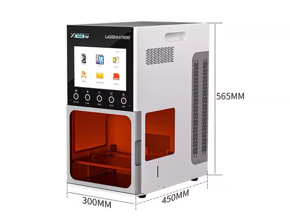 Alibaba TBK 958ZU TBK9958ZU AI intelligent Laser Engraving Machine with  for Removing LCD Screen Back Glass Cover of Phone