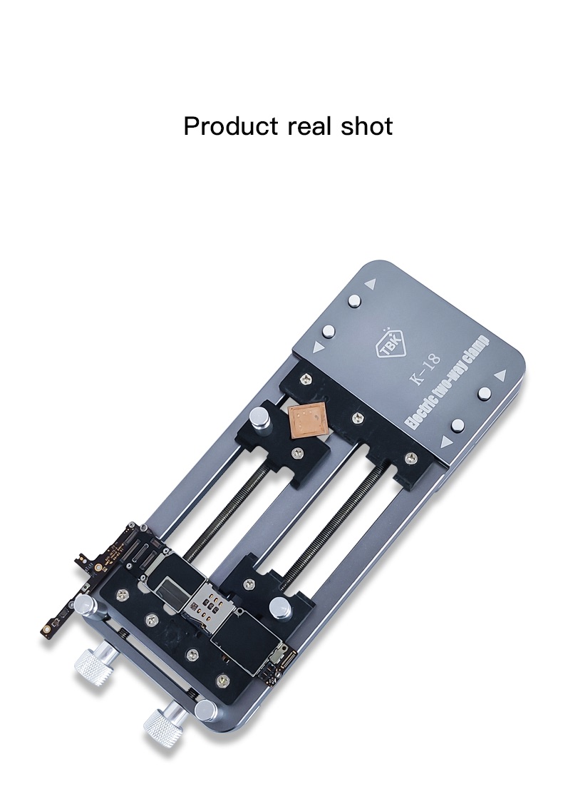 TBK K18 Two-Axis Auto Electric Fixture - Special for PCB Board Layer Disassembly and Soldering Easy and Efficient Operation