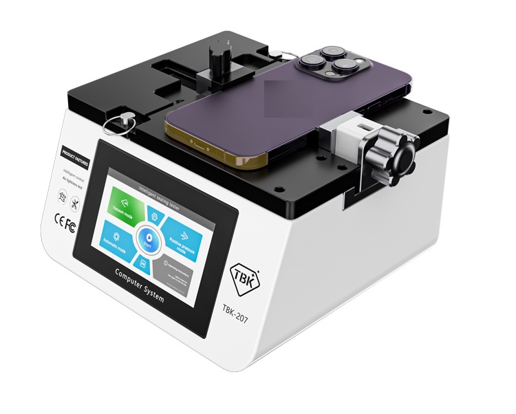 2023 New TBK 207 3 in 1 Air Tightness Waterproof and Dustproof Air Tightness Detector Intelligent Phone Tester for LCD Screen of mobile phone