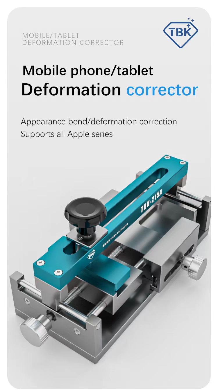 TBK 215A TBK-215A Cell Phone Middle Frame Repair Fixture Tool For Iphone ipad Tablet Deformation and Bending Correction Repair Instrument Tool