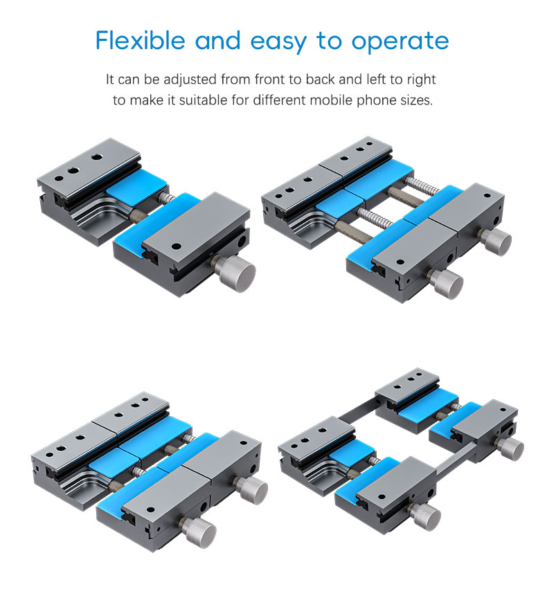 TBK 202A TBK202A TBK-202A 3 In 1 Manual Screen Disassembly Mold Display Fixing Bracket Mobile Phone LCD Pressure Maintenance Fixture