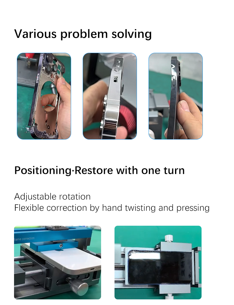 TBK 215A TBK-215A Cell Phone Middle Frame Repair Fixture Tool For Iphone ipad Tablet Deformation and Bending Correction Repair Instrument Tool