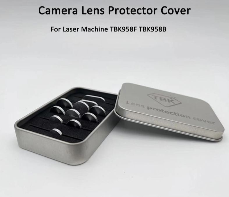 TBK 958 Laser Machine Lens Protective Cover Completely Avoid Damaging Phone Camera Lens Laser Machine Back Glass Seprerate For Iphone 8-13