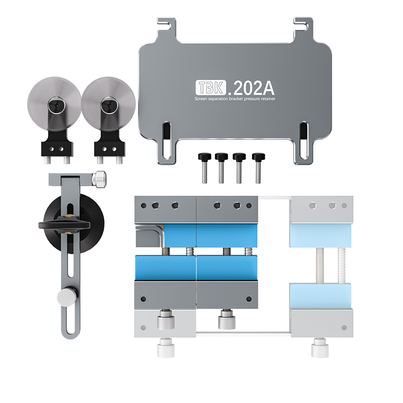 TBK 202A TBK202A TBK-202A 3 In 1 Manual Screen Disassembly Mold Display Fixing Bracket Mobile Phone LCD Pressure Maintenance Fixture