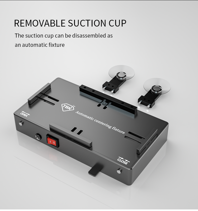TBK 205 TBK205 TBK-205 Automatic Centering Fixture Positioning Alignment Mold Screen Repair Tool for Phone LCD Suction Cup Clamp