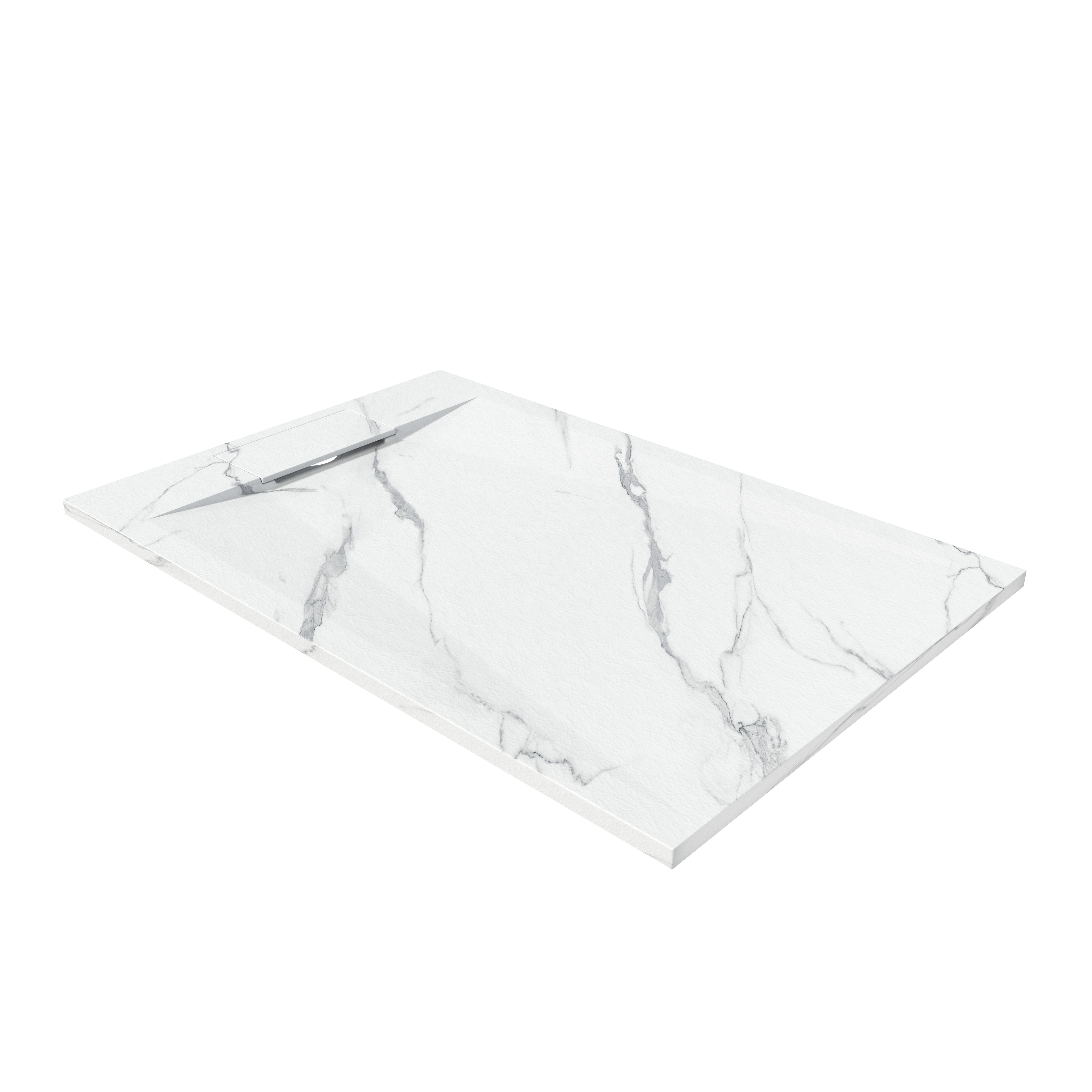 European-Style SMC Shower Base with Low-Entry & Wheelchair Accessible