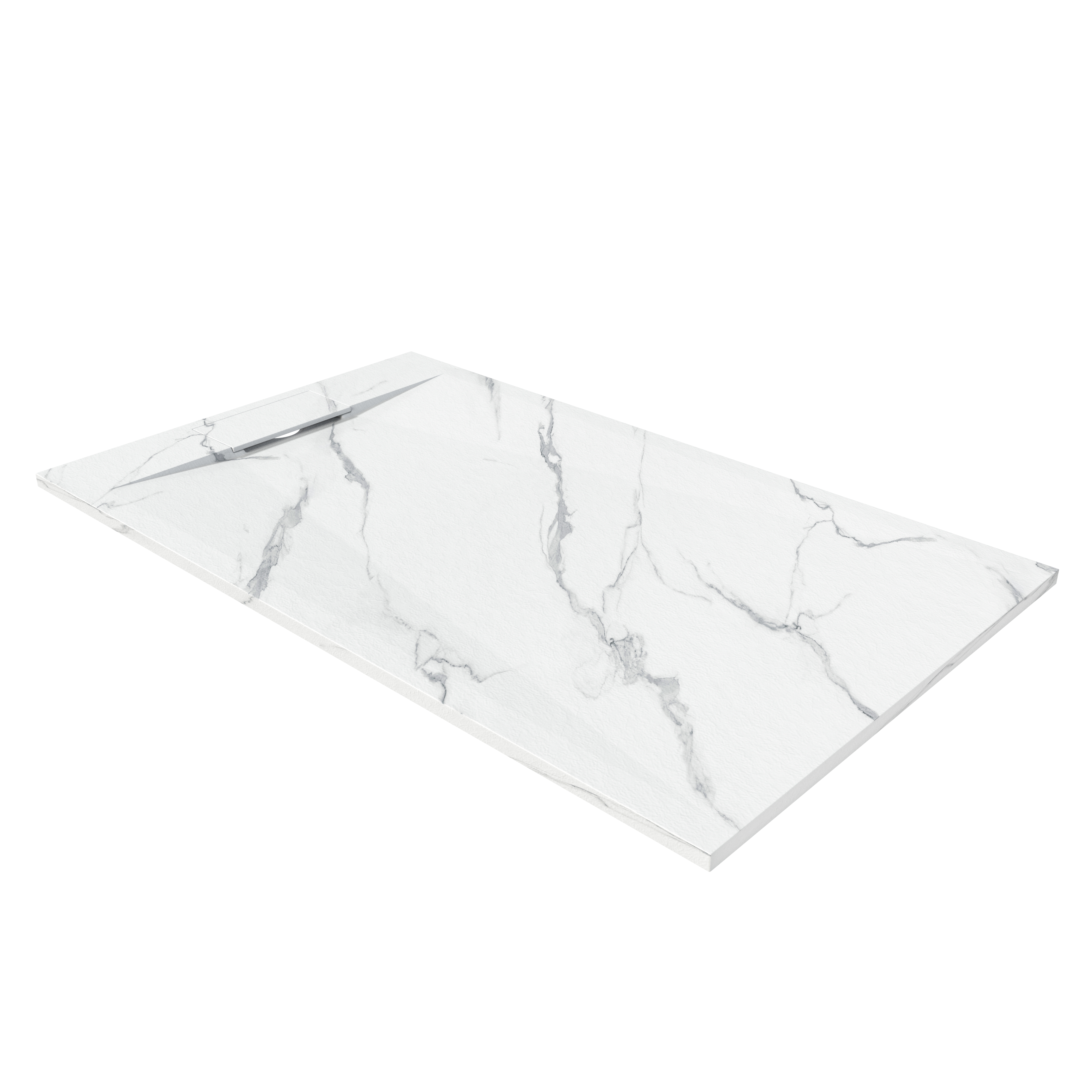 European-Style SMC Shower Base with Low-Entry & Wheelchair Accessible