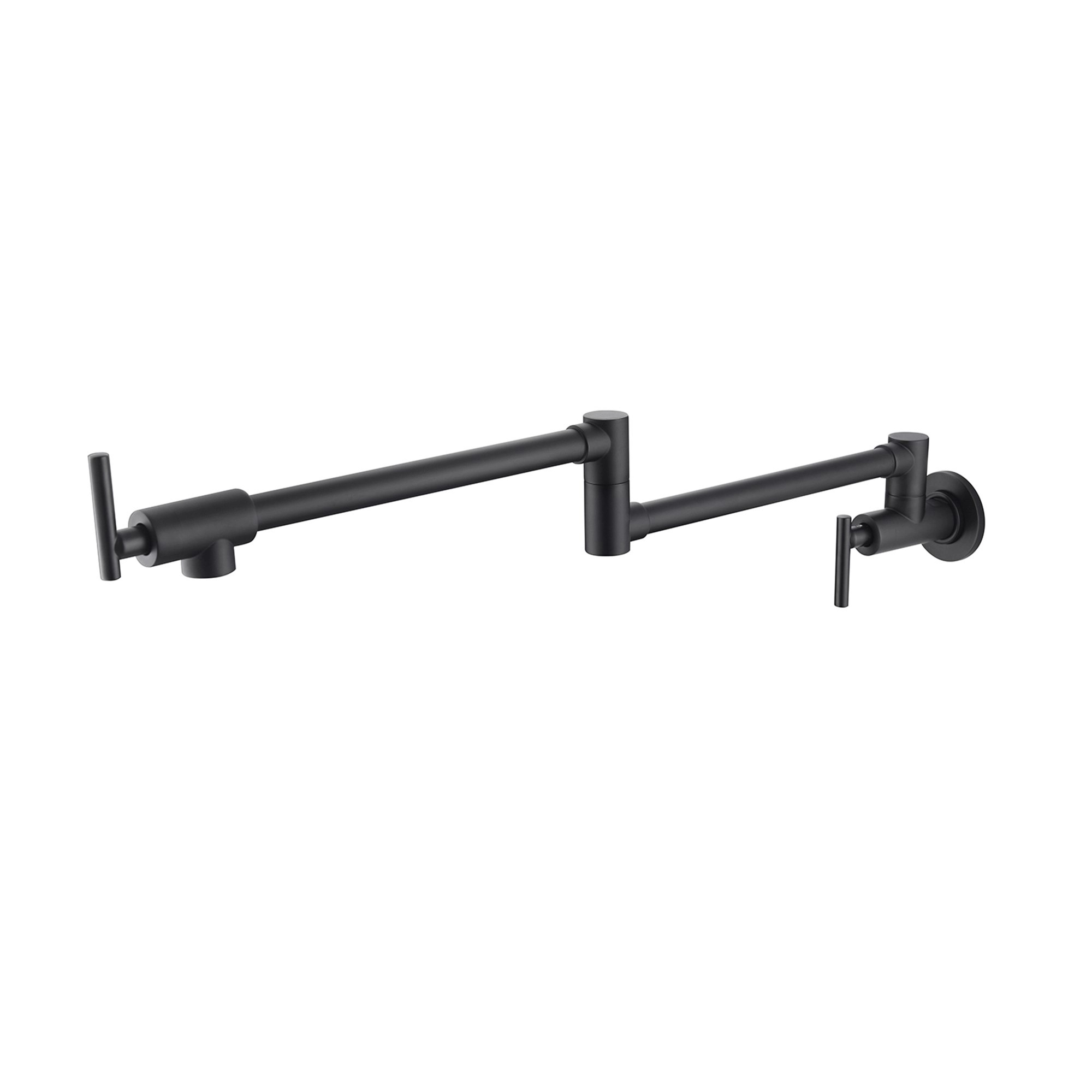 Modern Style Pot Filler Kitchen Faucet with 360° Swivel Spout