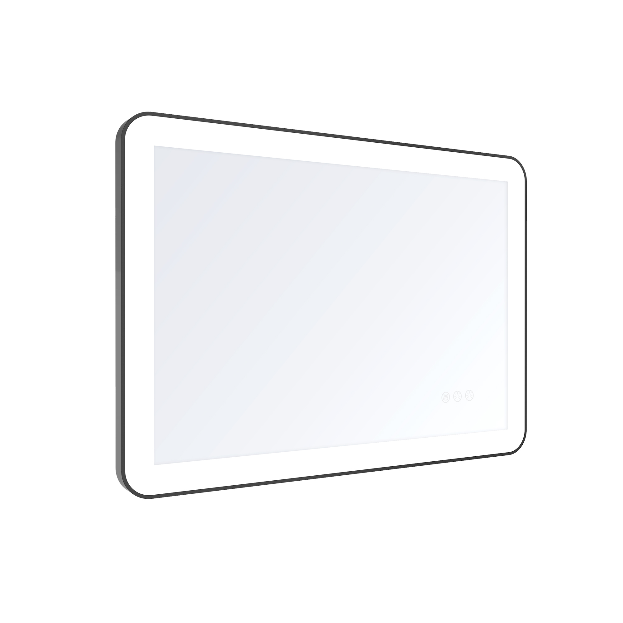 Anti-Fog LED Bathroom Mirror with Aluminum Frame