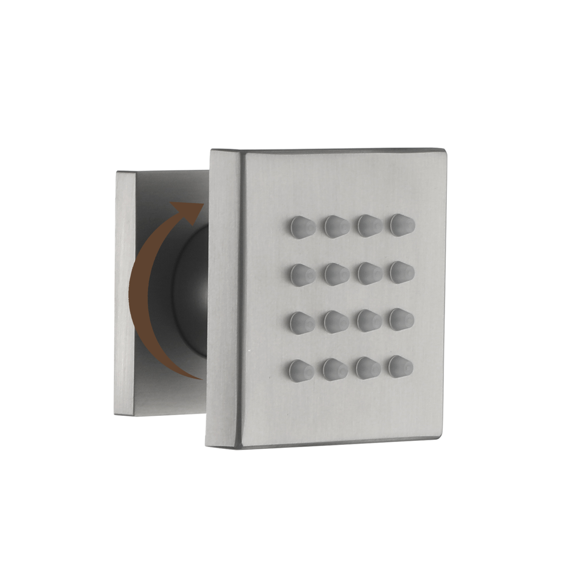 2-inch Stainless Steel Body Jet Adjustable Side Body Spray