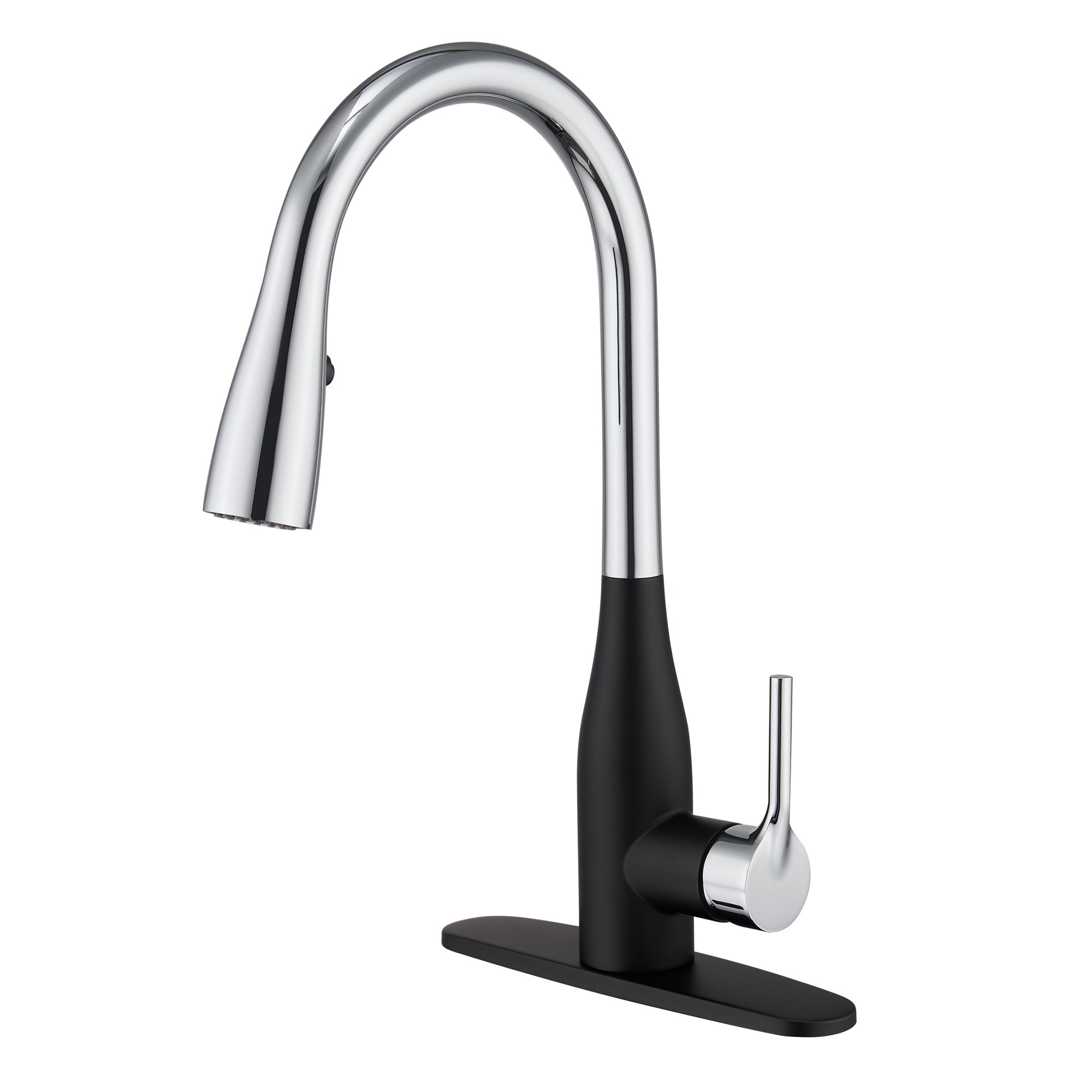 Pull Down Kitchen Faucet with Spray & Stream Modes Durable Finish