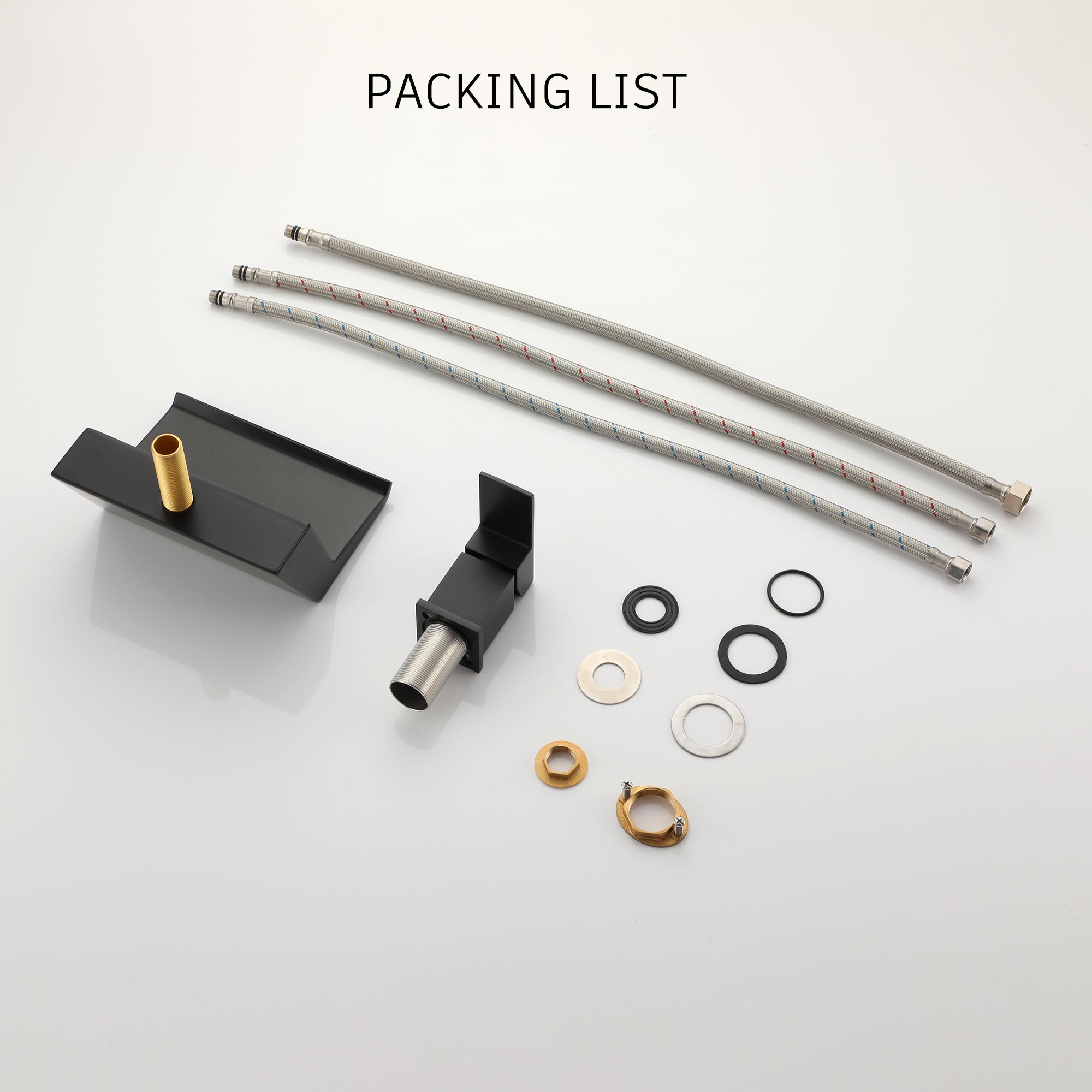 8" Widespread Single-Handle Bathroom Faucet in Matte Black