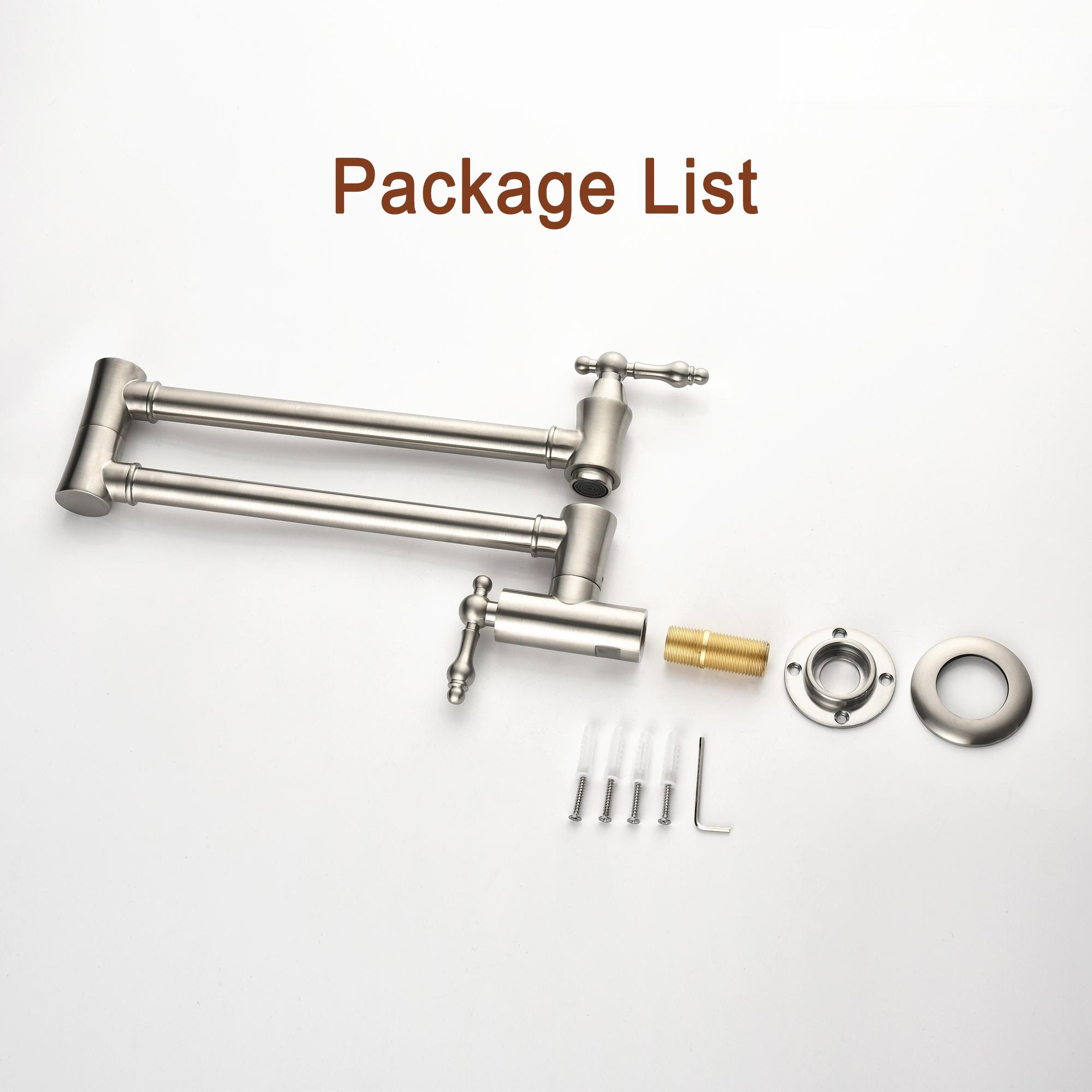 Retro Solid Brass Folding Kitchen Faucet with Aerated High-Flow Water