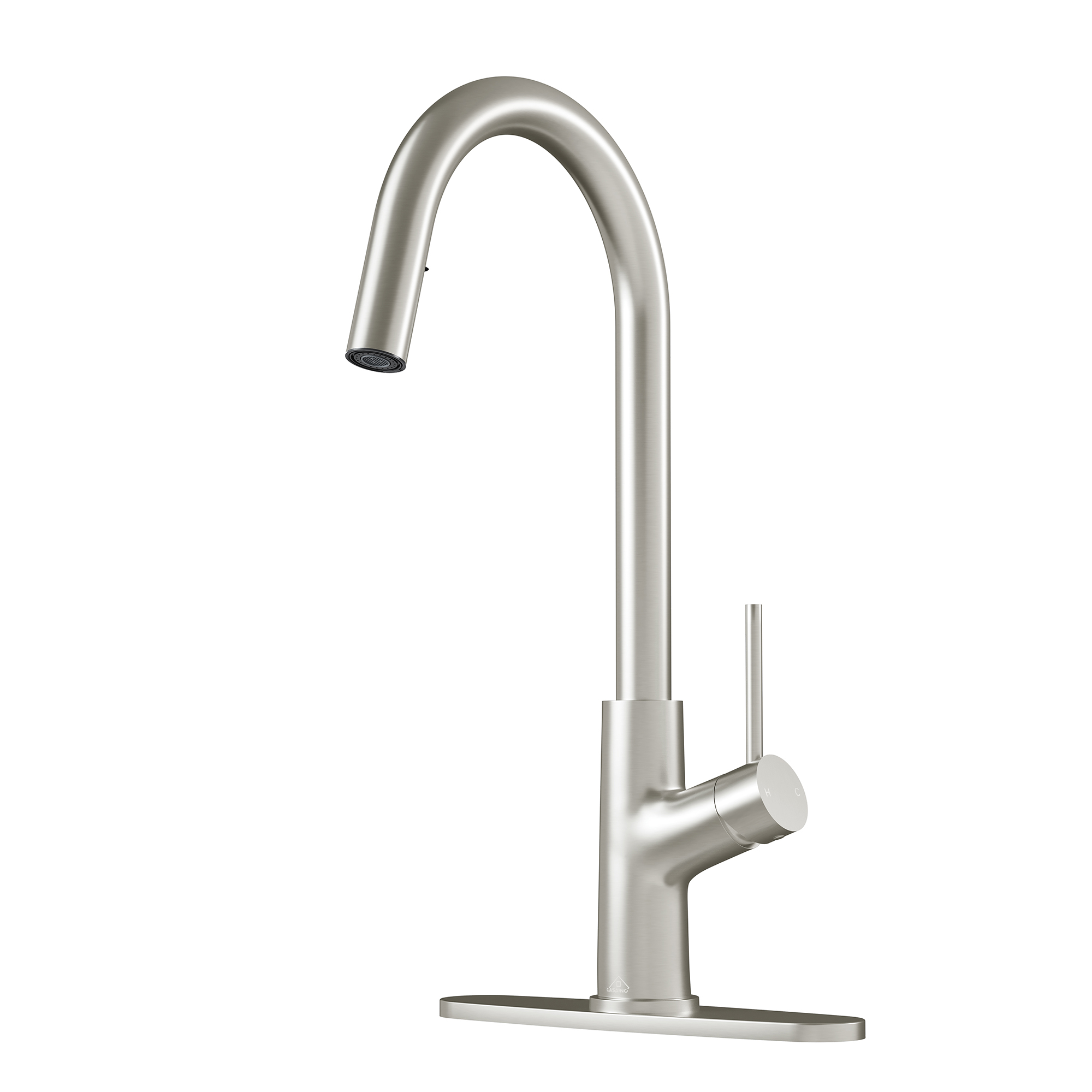 CASAINC Single-Handle Kitchen Faucet with  Pull-Down Sprayer