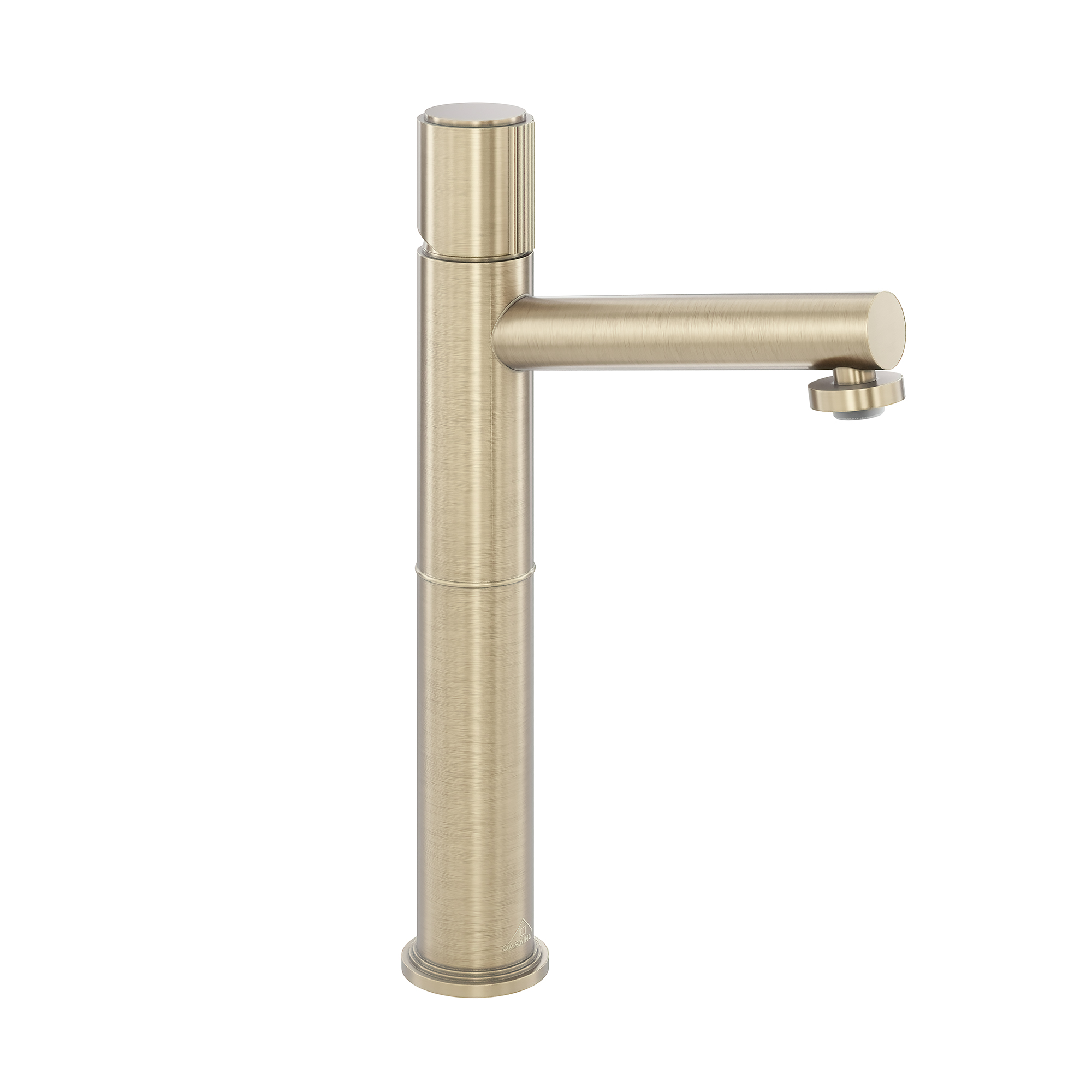 CASAINC 1.2GPM Spot-Free Single Hole Bathroom Sink Faucet with Pop-Up Drain in Brushed Champagne Gold  online source quality content