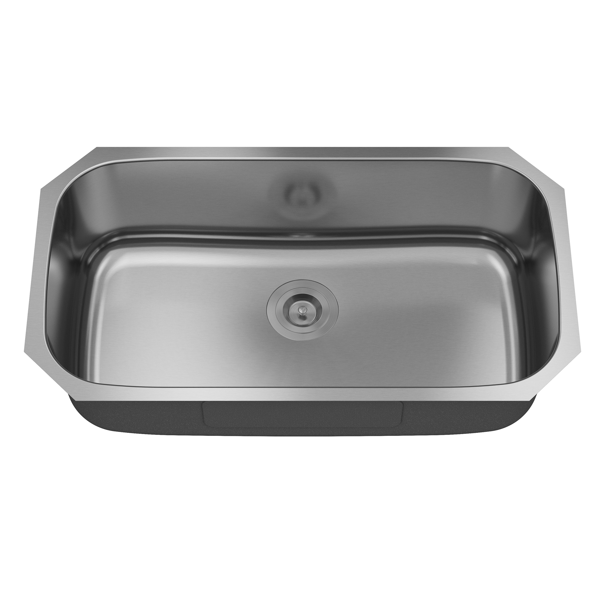 CASAINC 32 inch SUS304 Stainless Steel Single Bowl Undermount Workstation Kitchen Sink 18 gauge