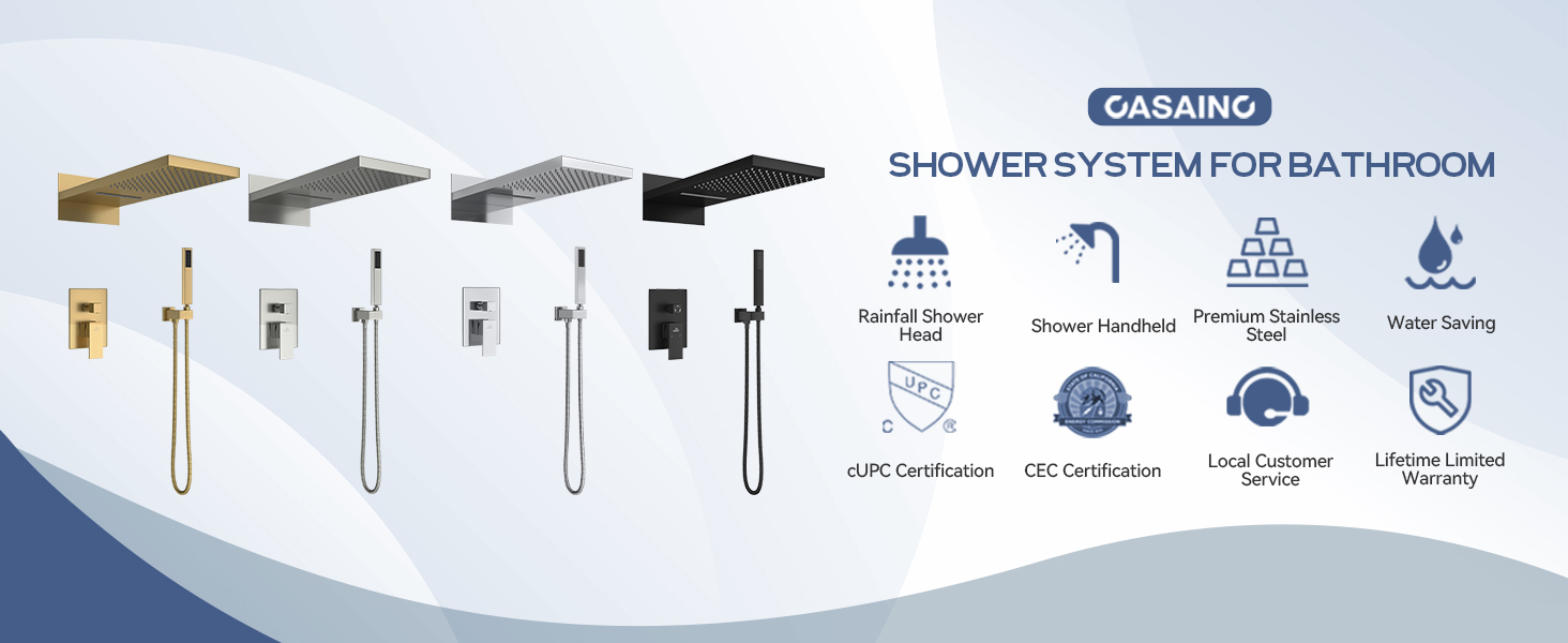 Stainless Steel Shower System