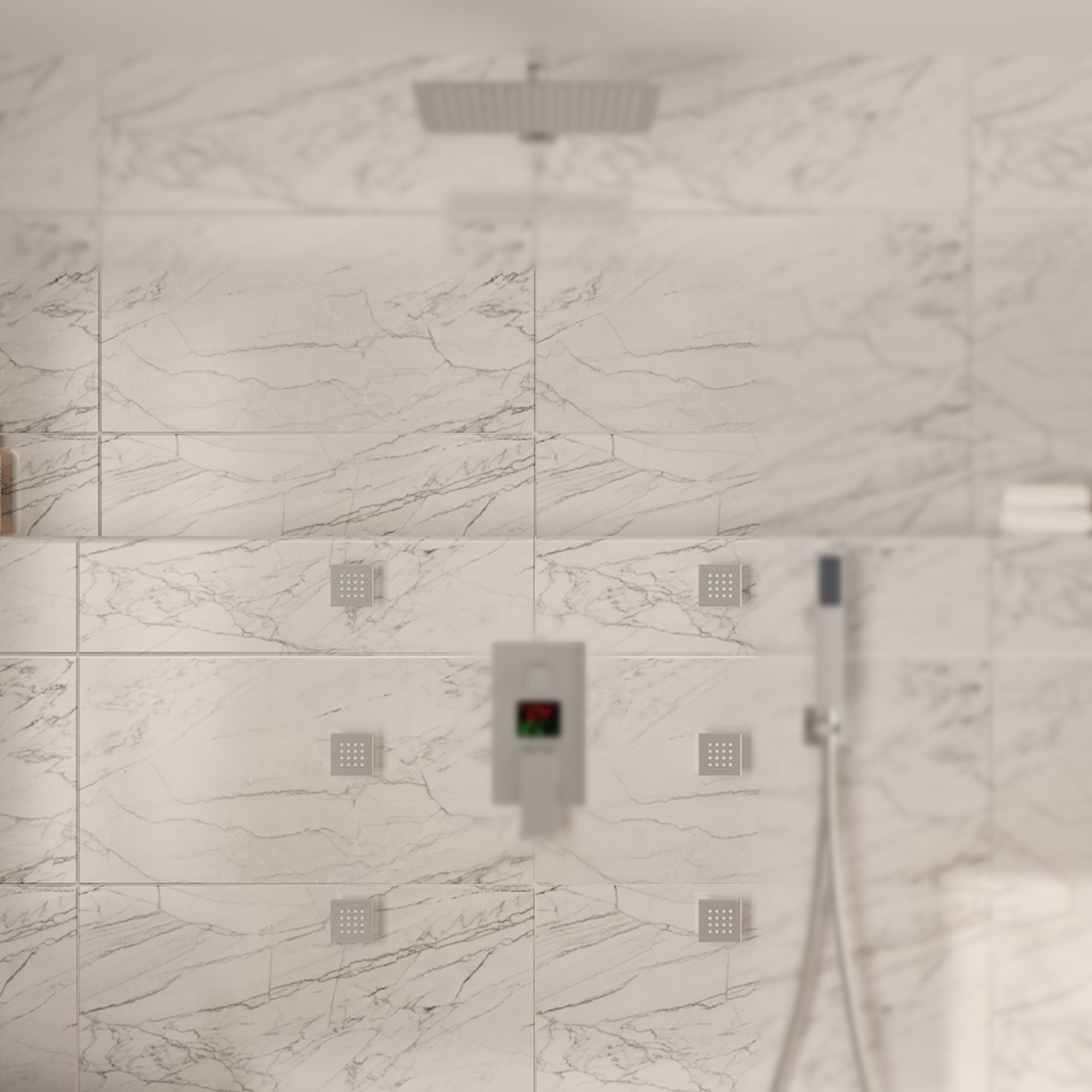 2-inch Stainless Steel Body Jet Adjustable Side Body Spray