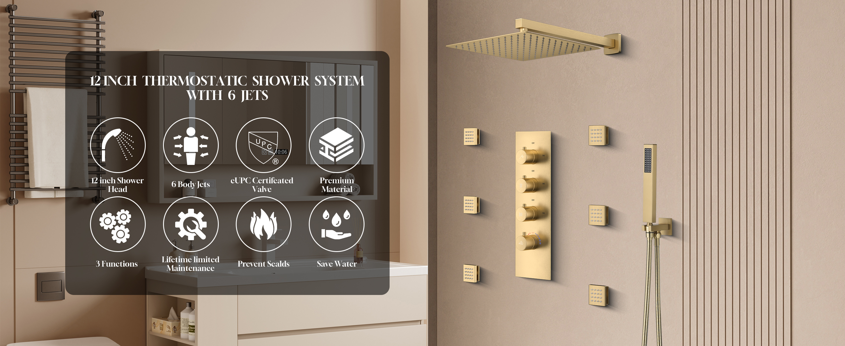 Luxury Shower System