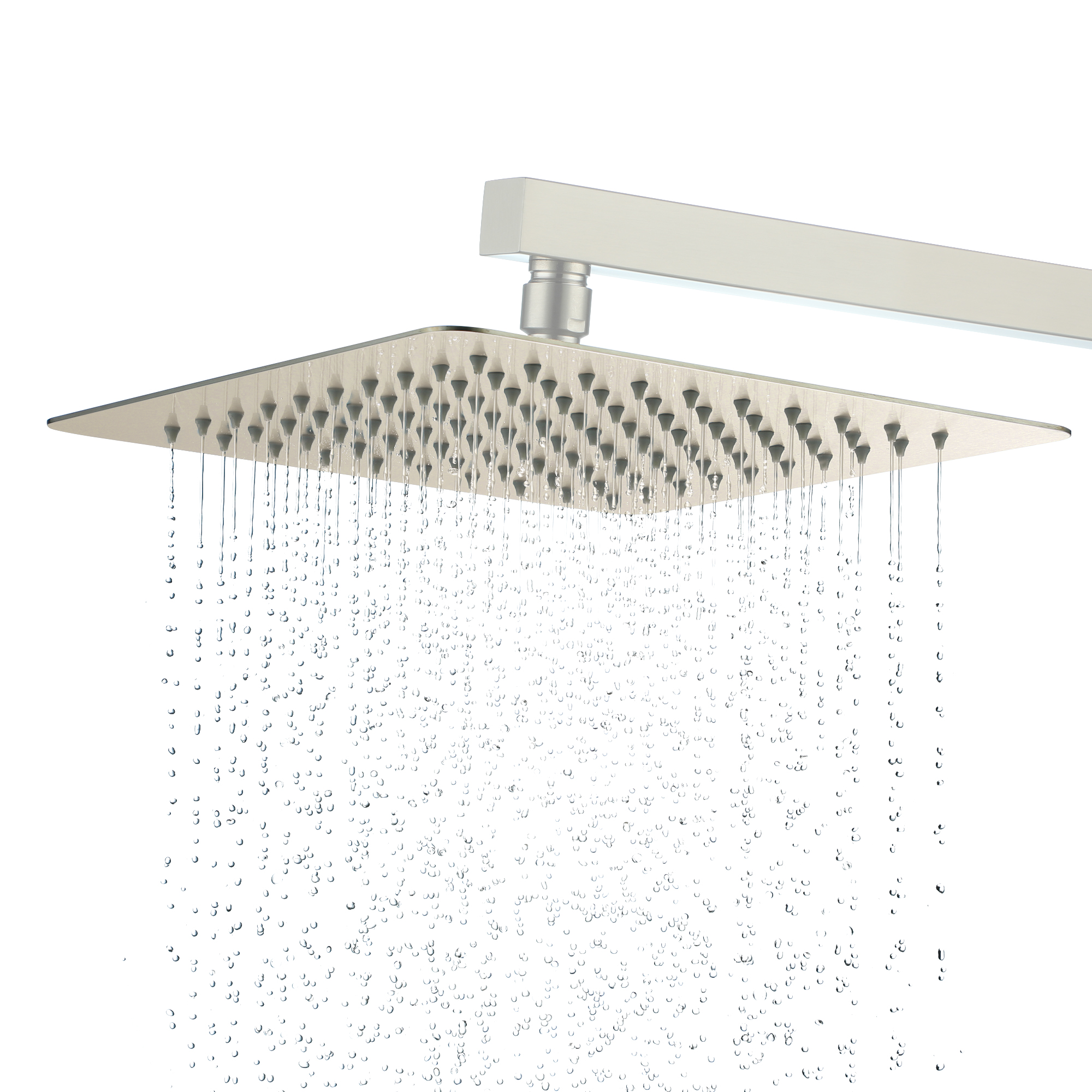 10"/12" Rain Shower Head Stainless Steel Square Showerhead