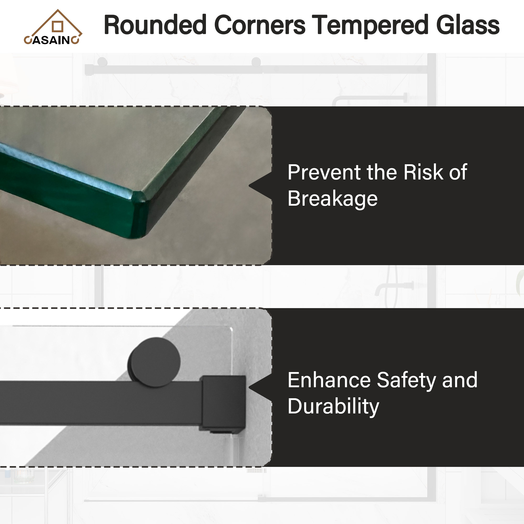 60"x76" Single Sliding Frameless Shower Door in Matte Black/Brushed Nickel/Chrome, Sleek Sliding Single Shower Enclosure Designed for Elegance
