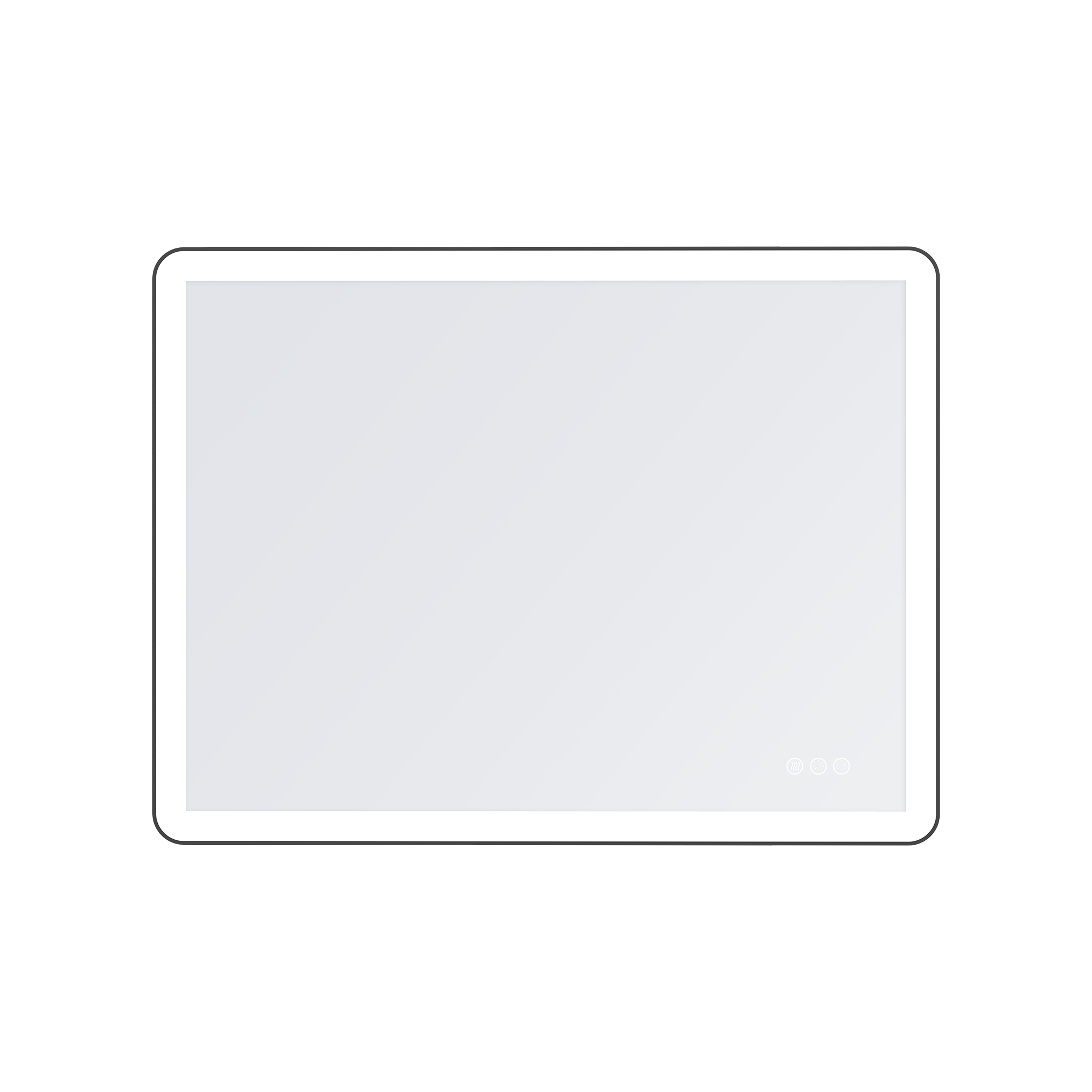 Anti-Fog LED Bathroom Mirror with Aluminum Frame