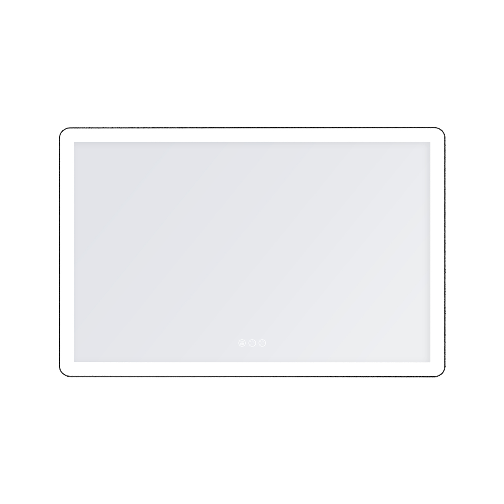 Anti-Fog LED Bathroom Mirror with Aluminum Frame