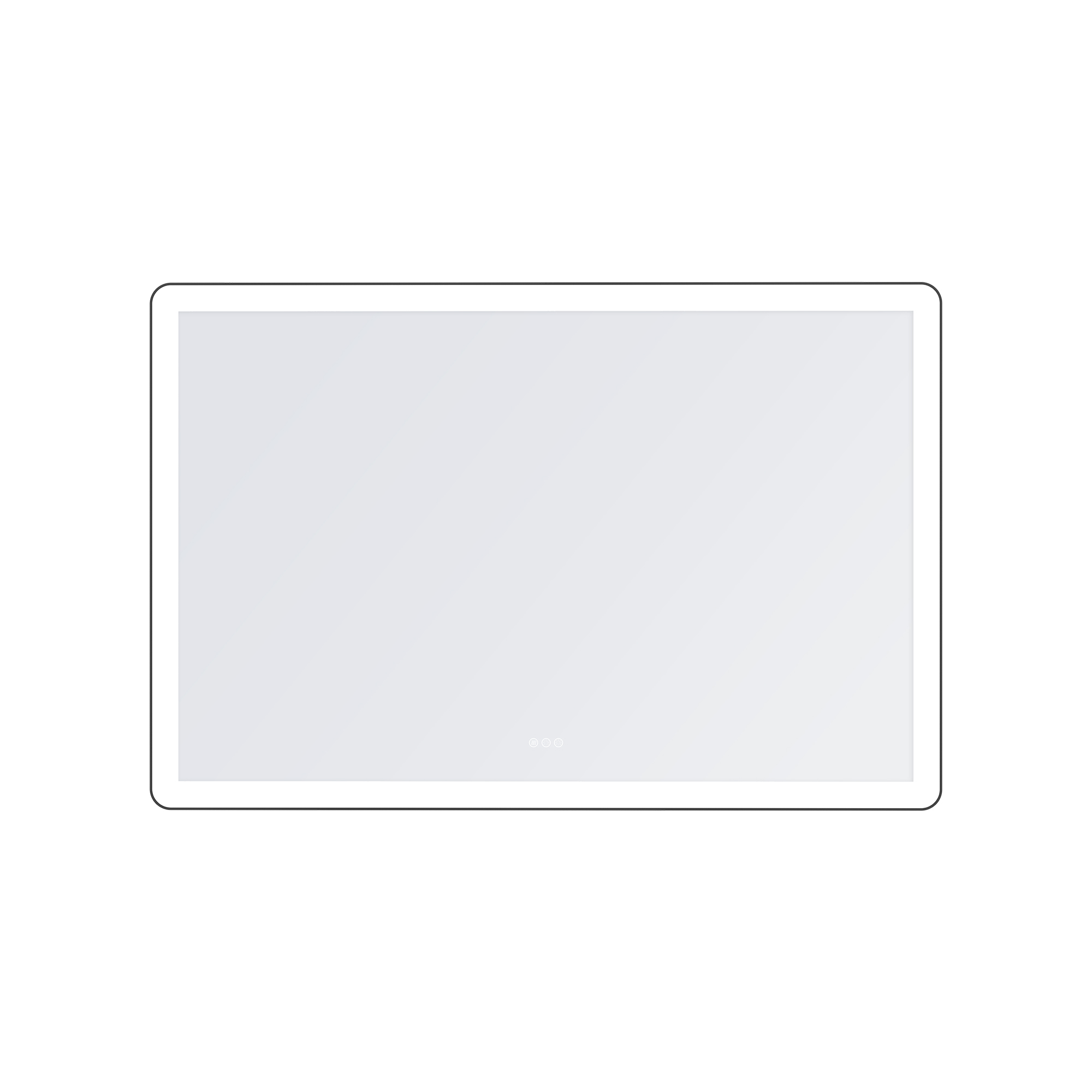 Anti-Fog LED Bathroom Mirror with Aluminum Frame