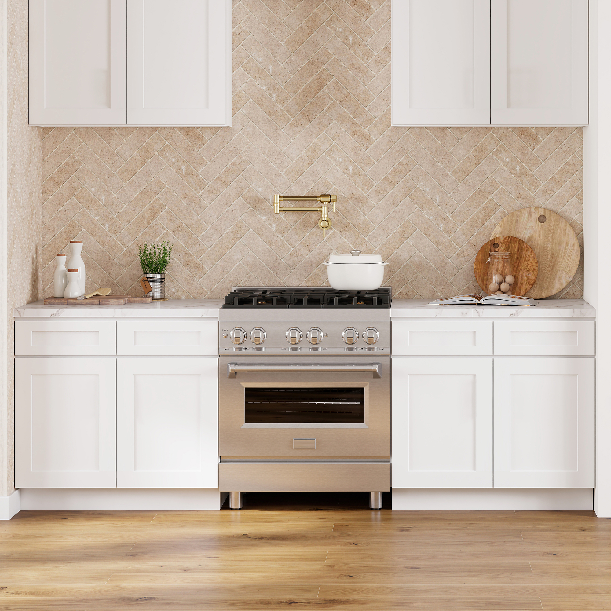 White Shaker RTA 18"W x 24"D x 34.5"H Base Cabinet with 1 Drawer and 1 Door