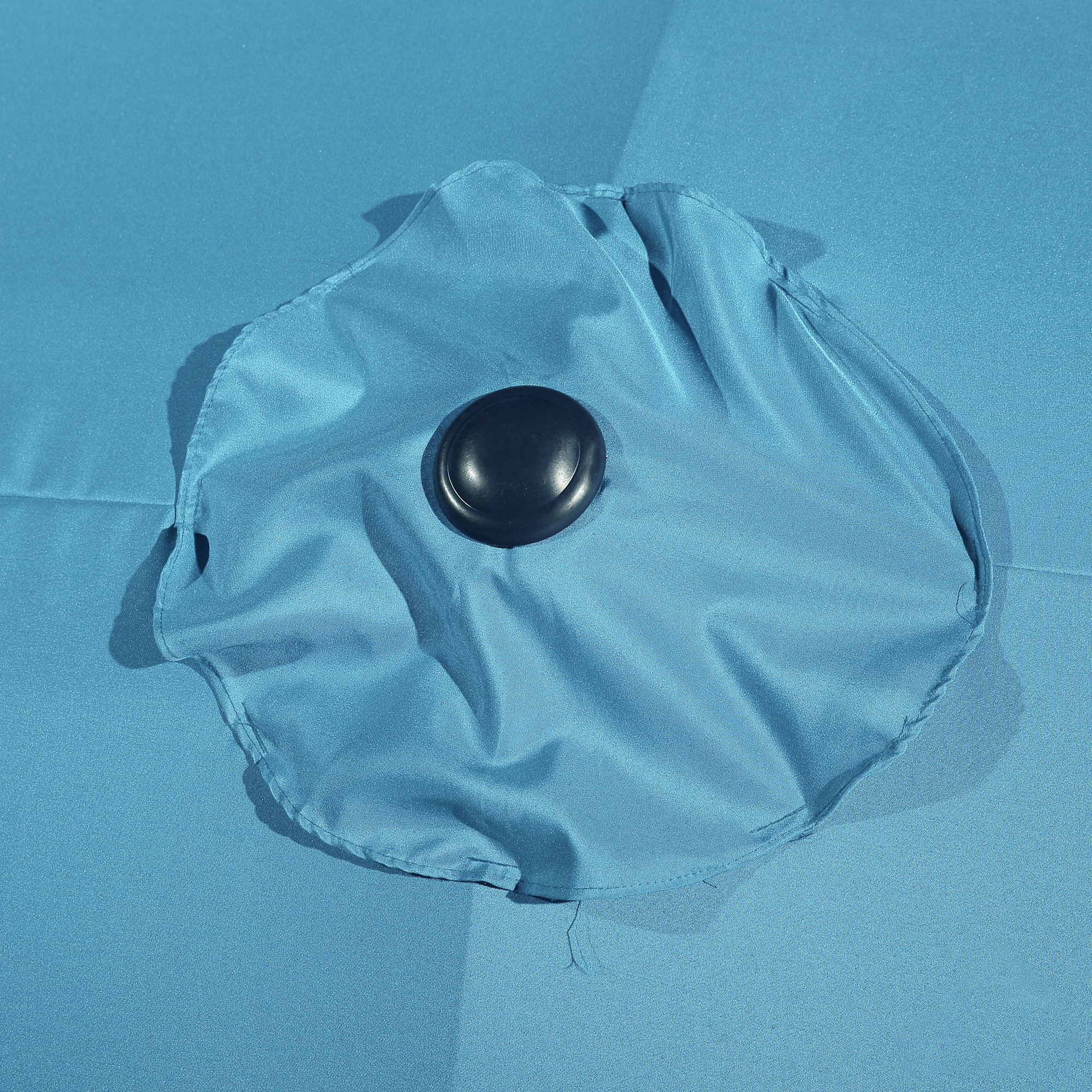 15ft Patio Steel Rectangular Double-Sided Market Umbrella With Base, Classic Design or Solar LED Lights Options,UV Sun Protection & Easy Crank for Deck Pool Patio.