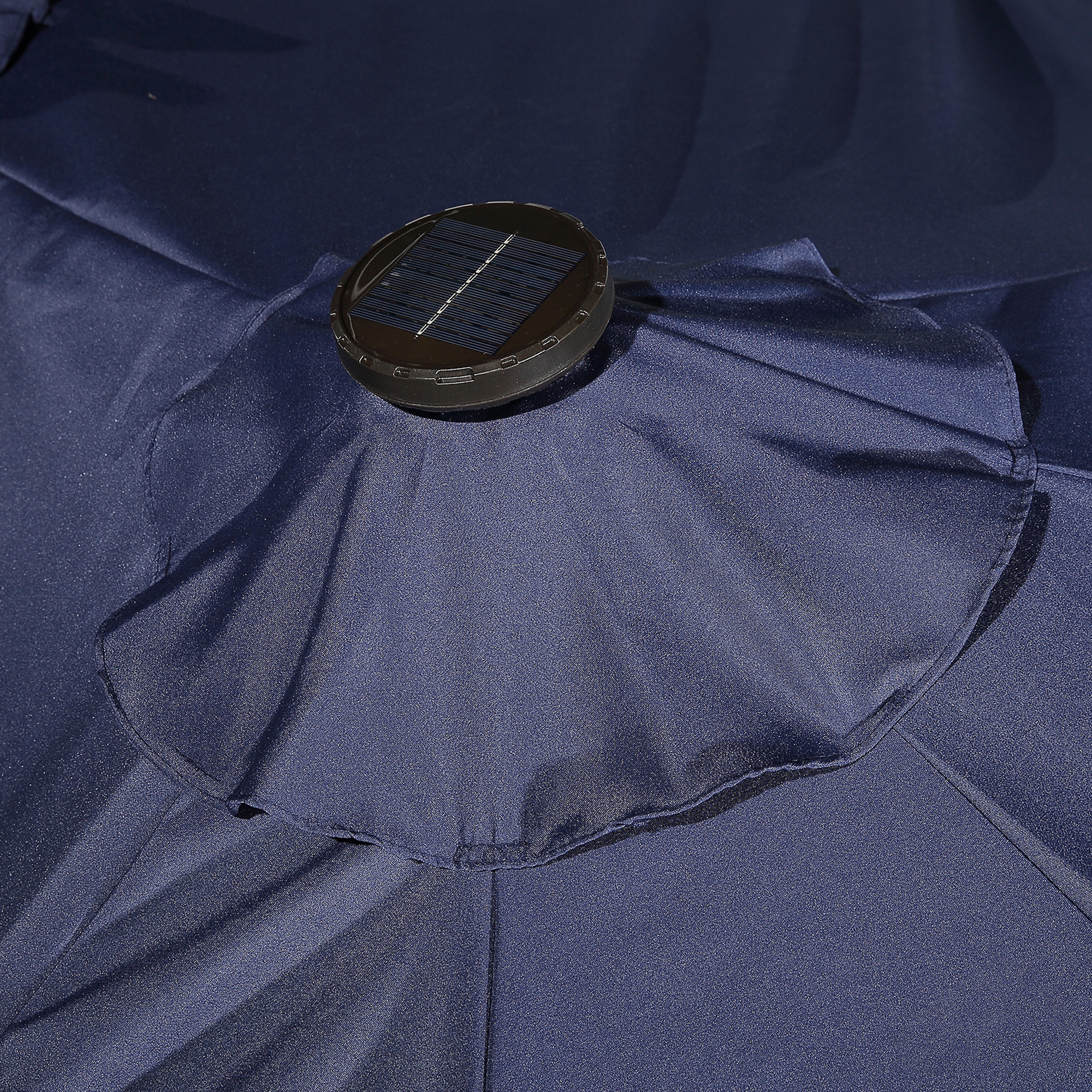 15ft Patio Steel Rectangular Double-Sided Market Umbrella With Base, Classic Design or Solar LED Lights Options,UV Sun Protection & Easy Crank for Deck Pool Patio.